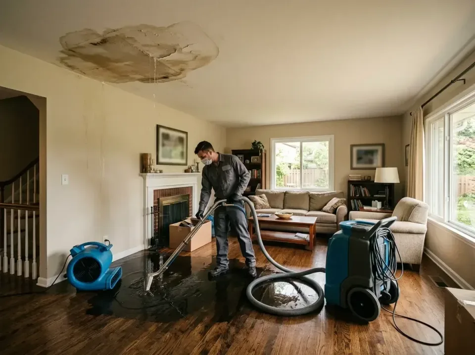 attic-pipe-burst-ceiling-drip-008 — frequently asked questions, Water Damage Restoration & Carpet Care in Chicago Ridge, IL